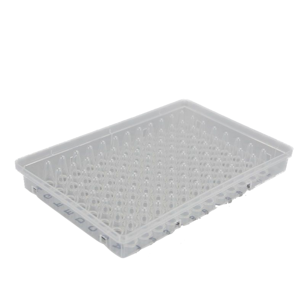 0.1mL PCR platen Full-skirt, Laag profiel, 96-wells, Naturel - Image 2