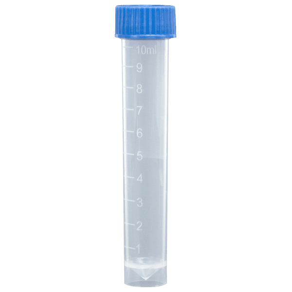 10mL Centrifugebuizen, Zelfstaand, Blauwe Dop