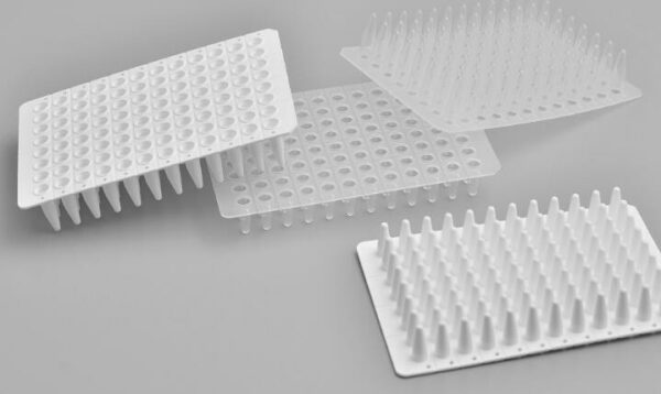 0.2mL PCR platen Non-skirt, Hoog profiel, 96-wells, Naturel - Image 3
