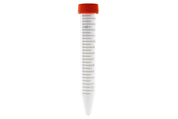15mL Centrifugebuizen, Conisch, Oranje Dop