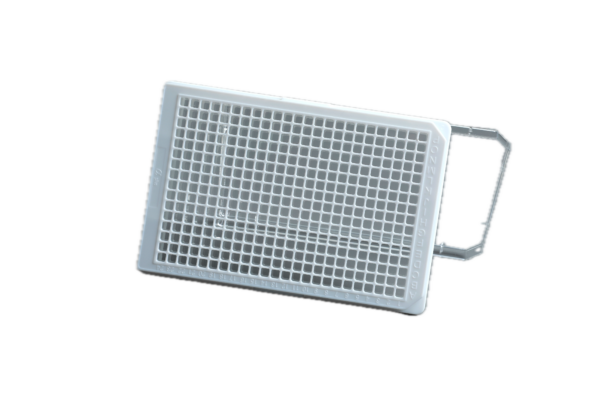 384-Wells Celkweek Microplaten | Wit met Transparante Bodem | Medium Absorptie