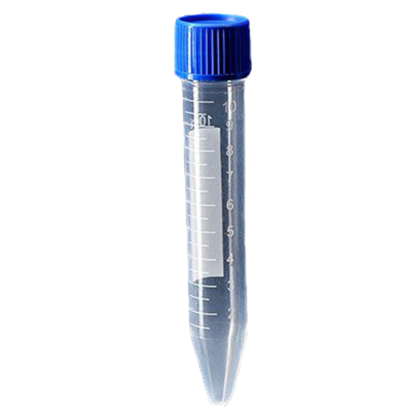 10mL Centrifugebuizen, Conisch, Blauwe Dop