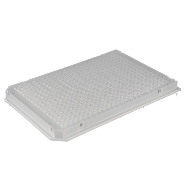 40uL PCR platen Full-skirt, 384-wells, Naturel