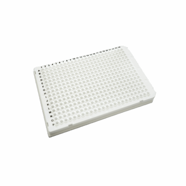 40uL PCR platen Full-skirt, 384-wells, Wit
