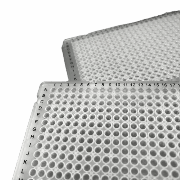 40uL PCR Plaat, 384-wells, Full-Skirt, Clear Tube + Clear Frame - Image 2